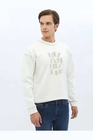 Kip Doppelseitig bedrucktes Sweatshirt mit Rundhalsausschnitt