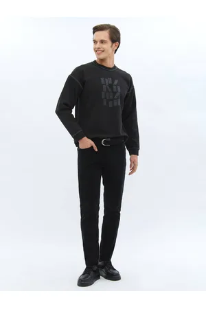 Kip Doppelseitig bedrucktes Sweatshirt mit Rundhalsausschnitt