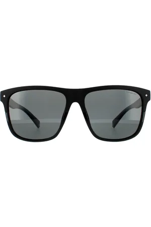 Polaroid Square Mens Grau Polarisierte Sonnenbrille