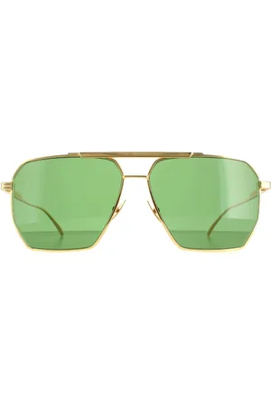 Bottega Veneta Carré Femmes Green BV1012S