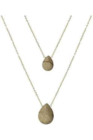 Luxenter Abelia Halskette aus 18 Karat Gelbgold