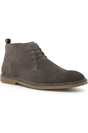 Dune Dune Cashed Wildleder Herrengraue Stiefel