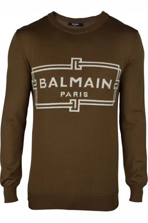Balmain Pullover Kaki