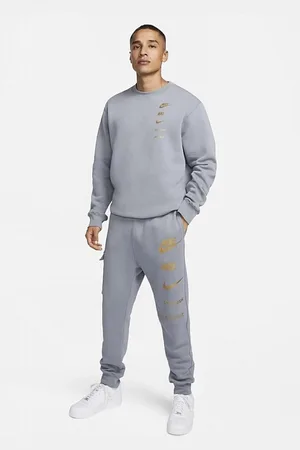 Nike Sportswear Standard Issue Herren-Trainingsanzug in Polargrau