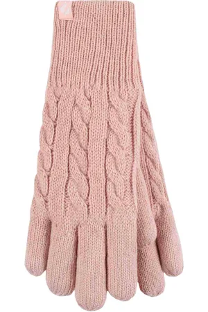 Heat Holders Damen Kabelstrick 2,3 Tog Fleecegefütterte Thermo-Winterhandschuhe
