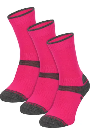 COMODO 3er-Pack Kinder Merinowoll Wanderstrümpfe | Leichte Blasenfreie Socken für Jungen & Mädchen