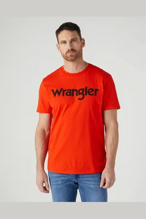Wrangler ORANGE.COM LOGO TEE