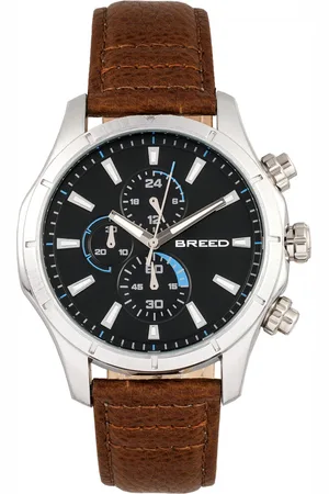 Breed Lacroix Chronograph Lederarmbanduhr
