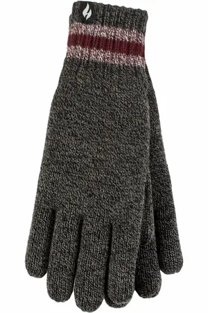 Heat Holders Herren Winter Warme Weiche Fleecegefütterte Thermohandschuhe