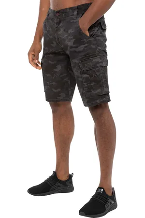 Enzo Kruze Herren Camo Shorts