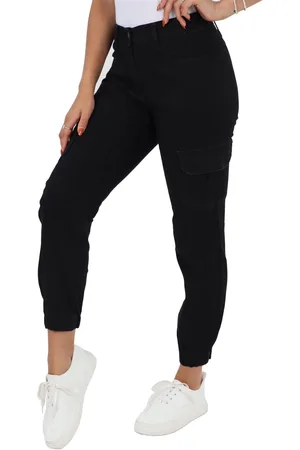 MYT Damen-Jeans mit seitlichem elastischem Bund und Bündchen in