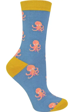 Miss Sparrow 1 Pack Damen Socken mit Tiermotiven aus Bambus