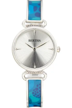 Bertha Katherine Armbanduhr im Emaille-Design