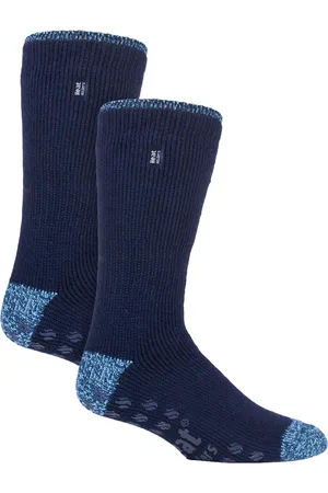 Heat Holders 2 Paar Herren Winter Crew Haussocken
