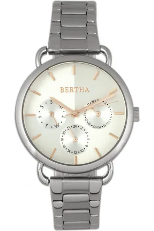 Bertha Gwen Armbanduhr mit Tag/Datum