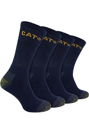 Caterpillar Herren 4er Pack Premium Baumwoll-Arbeitsstrümpfe