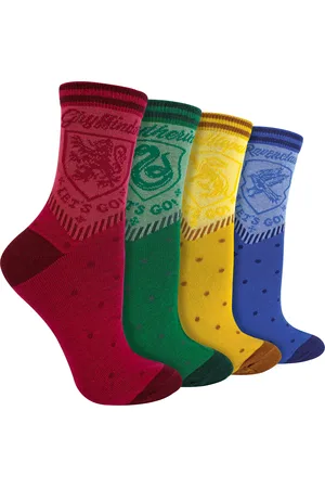 Harry Potter 4 Paar Socken - Gemischt