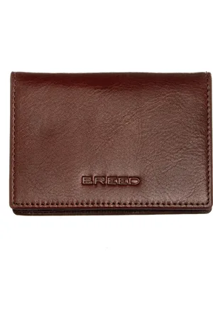 Breed Porter Echtes Leder Bi-Fold Wallet