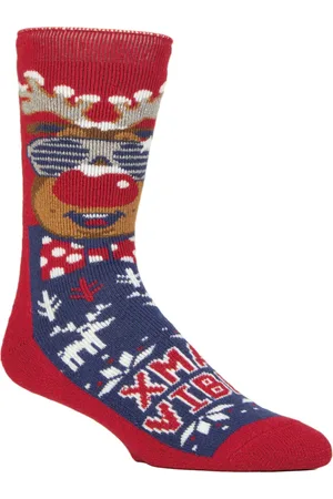 Heat Holders Herren Flauschige Weihnachtssocken von Lite