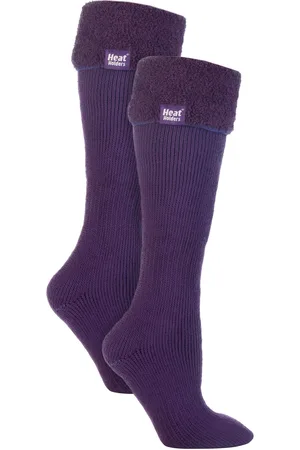 Heat Holders Damen 2er-Pack Wellington Weiche Innenstulpen Socken