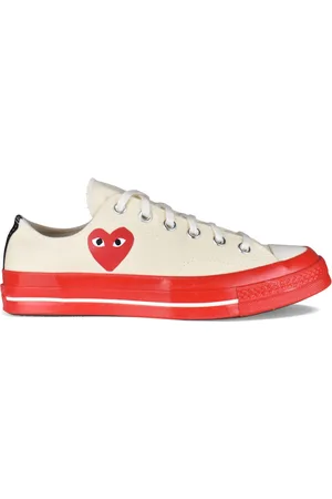 Comme des Garçons Chuck Taylor Sneakers Beige