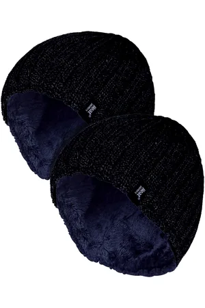 Heat Holders Herren Chunky Soft Winter Rippenmütze - 2er Pack