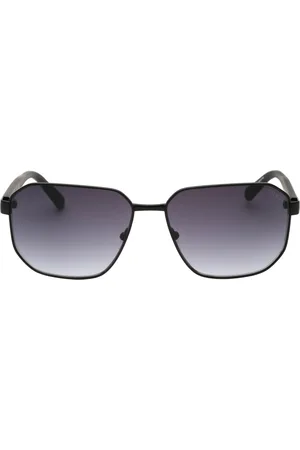 Guess Dunkelgraue SF-Linsen-Mattschwarz-Sonnenbrille