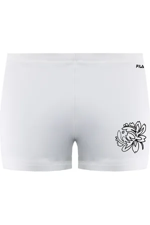 Fila Logo Herren Weiße Badehose