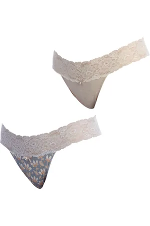 Janira Pack-2 Coquettes Baumwollstrings 1032357 für Damen