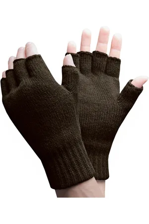 Heat Holders Herren Warme 3,2 TOG Fleecegefütterte Winterthermofäustlinge ohne Finger in & Marineblau