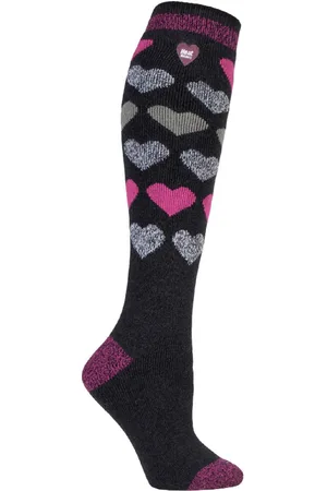 Heat Holders Damen dünne extralang leichte kniehohe thermosocken