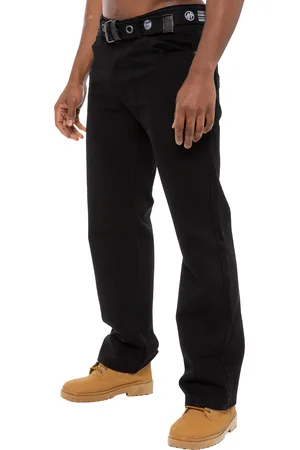 Enzo | Herren Regular Fit Denim Jeans mit Gürtel