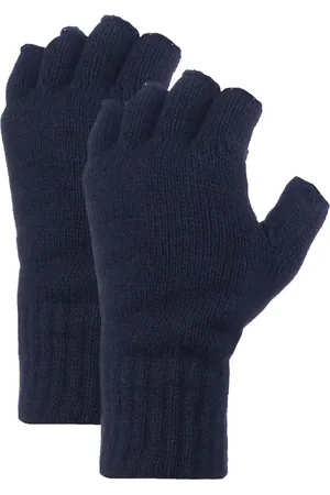 Heat Holders Herren Fingerlose Handschuhe mit thermischem Fleece-Innenfutter