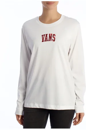 Vans Langarm-T-Shirt aus Baumwolle für Damen VN000A86WHT1