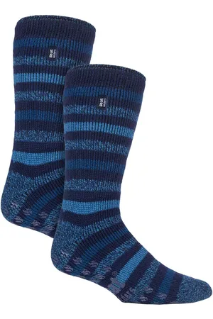 Heat Holders 2 Paar Herren Winter Crew Haussocken