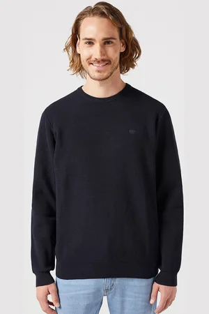 Wrangler CREWNECK SWEATER BLACK