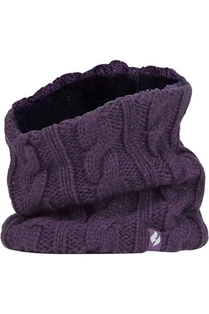 Heat Holders Damen Kabelstrick Winter Fleece gefütterter thermischer Halswärmer