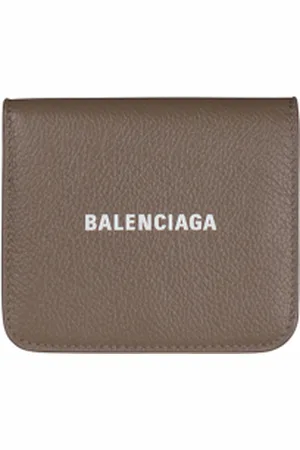 Balenciaga Mini Kartenetui Cash Beige