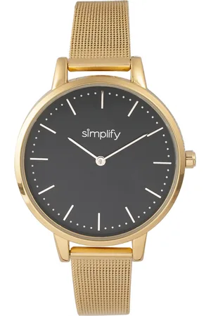 Simplify Vereinfachen Sie die 5800 Mesh-Armbanduhr