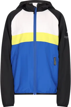 Schmuddelwedda Anorak Mädchen (Kids) Königsblau Colorblock