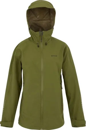 Regatta "Okara" Jacke, wasserfest für Damen (Nephrit Grün/Tarngrün)