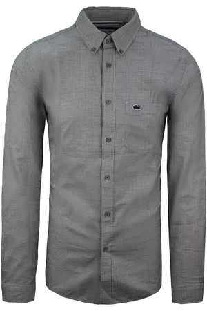 Lacoste Slim Fit Herrenhemd /Weiß