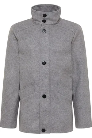 Dreimaster Übergangsjacke aus Wollgemisch Herren Melange