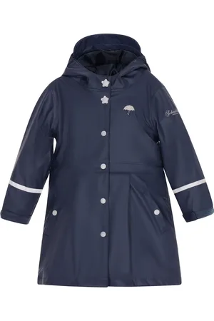 Schmuddelwedda Regenmantel aus recyceltem Polyester Mädchen