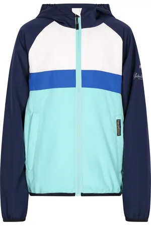 Schmuddelwedda Anorak Mädchen (Kids) Türkis Colorblock