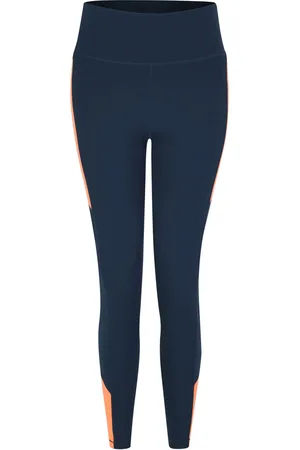 Dare 2B Regatta - "Move II" Leggings für Damen (Dunkel-Jeansblau/Orange)