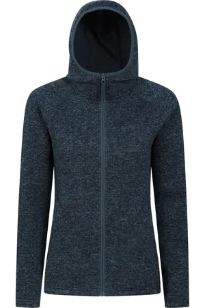 Mountain Warehouse Damen/Damen Nevis Full Zip Hoodie (dunkelblau)