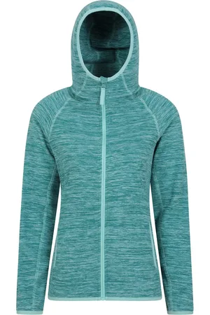 Mountain Warehouse Damen/Damen Lleyn II Melange Full Zip Hoodie (Teal)