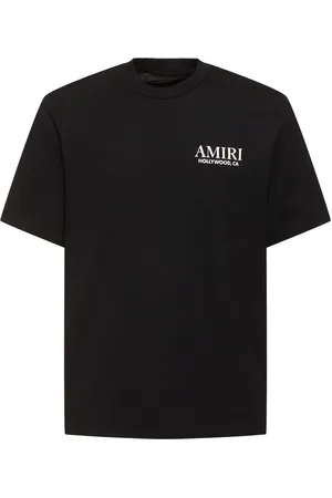AMIRI Hollywood Bones T-Shirt mit gestapeltem Logo in