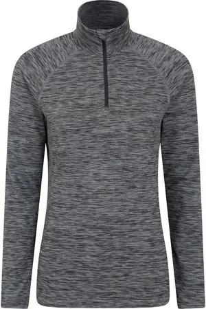 Mountain Warehouse "Bend & Stretch" Midlayer mit halbem Reißverschluss für Damen